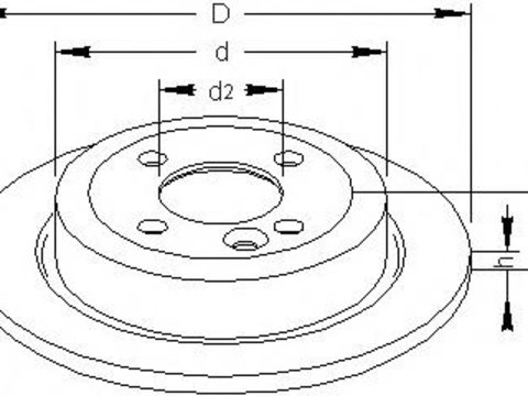 Disc frana MINI MINI (R50, R53), MINI MINI Cabriolet (R52), MINI MINI CLUBMAN combi (R55) - TOPRAN 501 782