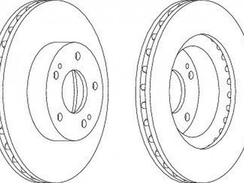 Disc frana MITSUBISHI GRANDIS NA W FERODO DDF1659