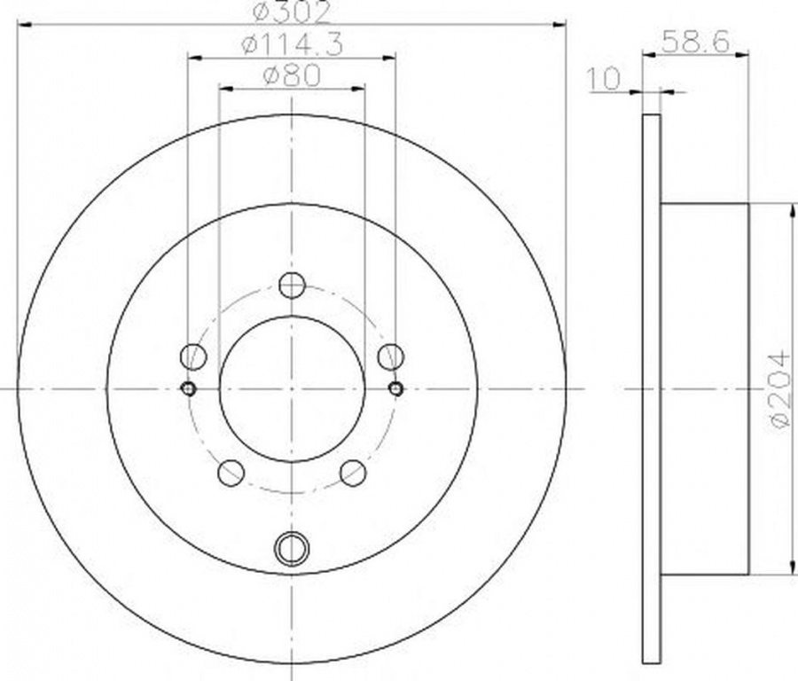 Disc frana MITSUBISHI LANCER SPORTBACK CX A TEXTAR 92167003