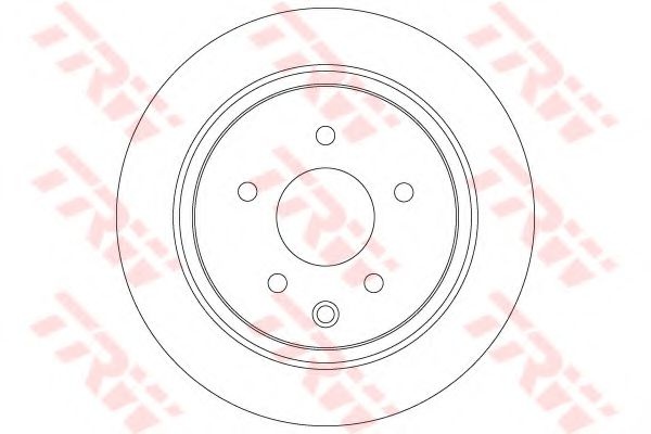Disc frana NISSAN JUKE (F15) (2010 - 2016) TRW DF7