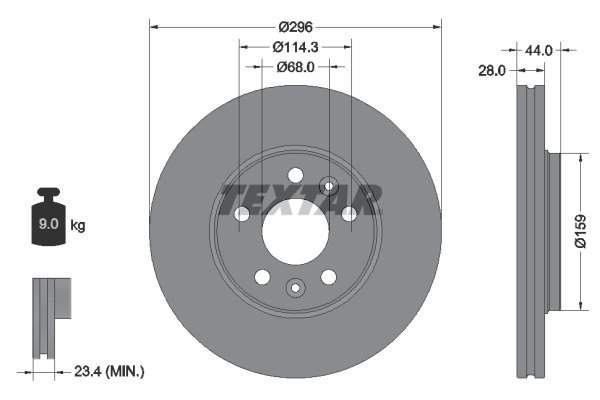 Disc frana # Nissan Nv300 2016 2017 2018 2019 2020