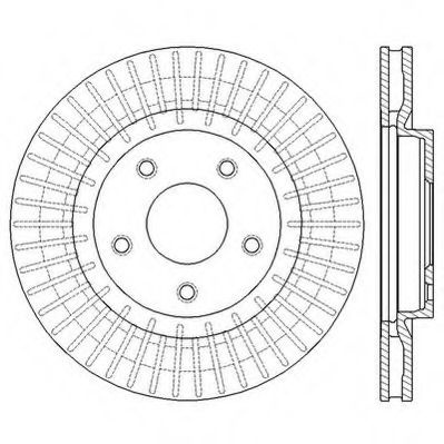 Disc frana NISSAN QASHQAI / QASHQAI +2 (J10, JJ10) (2007 - 2013) JURID 562578JC piesa NOUA