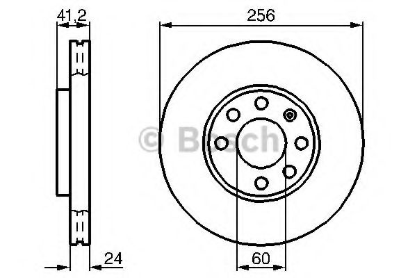Disc frana OPEL ASTRA F CLASSIC combi (1998 - 2005