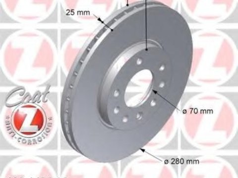 Disc frana OPEL ASTRA G hatchback (F48_, F08_), OPEL ASTRA G combi (F35_), OPEL ASTRA G limuzina (F69_) - ZIMMERMANN 430.1483.20