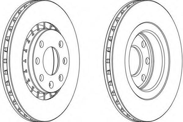 Disc frana OPEL MONZA E (39_, 49_), OPEL KADETT E Cabriolet (43B_), OPEL KADETT E combi (35_, 36_, 45_, 46_) - WAGNER WGR0206-1