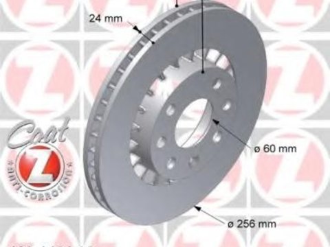 Disc frana OPEL MONZA E (39_, 49_), OPEL KADETT E Cabriolet (43B_), OPEL KADETT E combi (35_, 36_, 45_, 46_) - ZIMMERMANN 430.1461.20