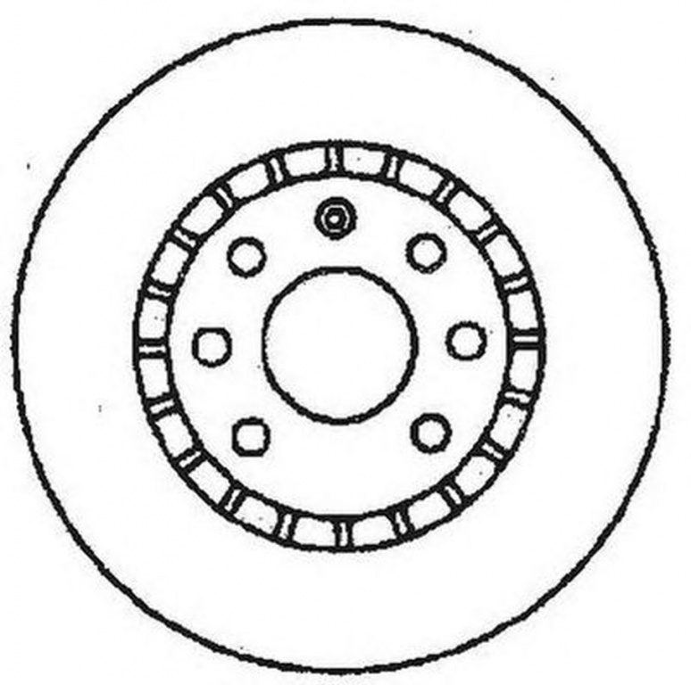 Disc frana OPEL TIGRA 95 JURID 561588J