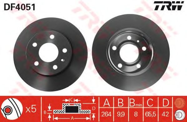 Disc frana OPEL ZAFIRA A (F75_) - Cod intern: M20376049 - LIVRARE DIN STOC in 24 ore!!!