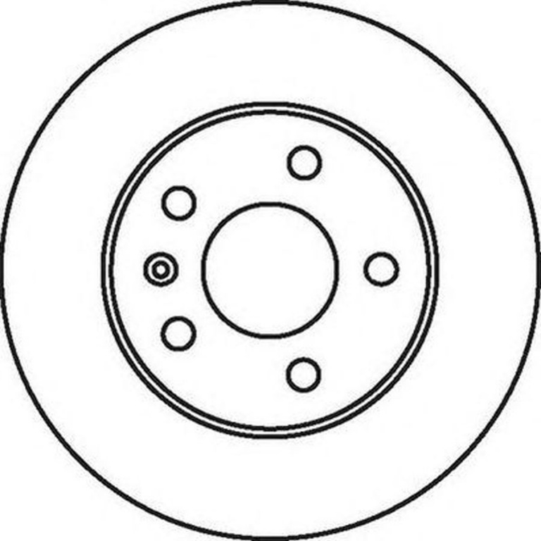 Disc frana OPEL ZAFIRA B Van JURID 562072JC