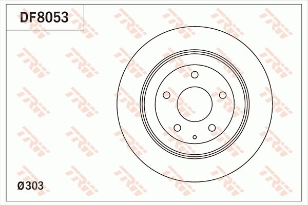 Disc frana pentru MAZDA (CHANGAN) CX-5 (KF) 2017-2022