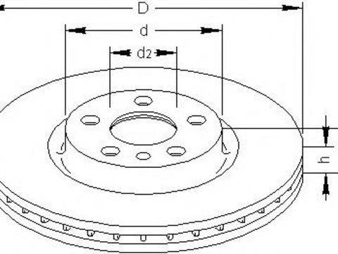 Disc frana PEUGEOT 806 (221), Citroen SYNERGIE (22, U6), Citroen DISPATCH (U6U) - TOPRAN 721 167