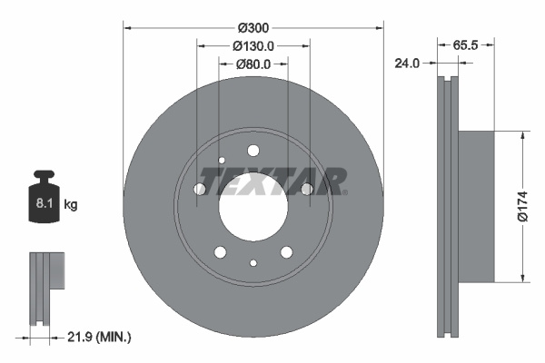 Disc frana # Peugeot Boxer 1994 1995 1996 1997 1998 1999 2000 2001 2002 # 92116703 # TEXTAR