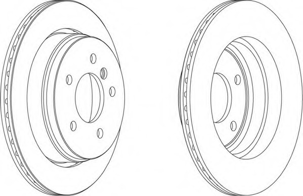 Disc frana ~ punte fata Bmw Seria 3 2000 2001 2002