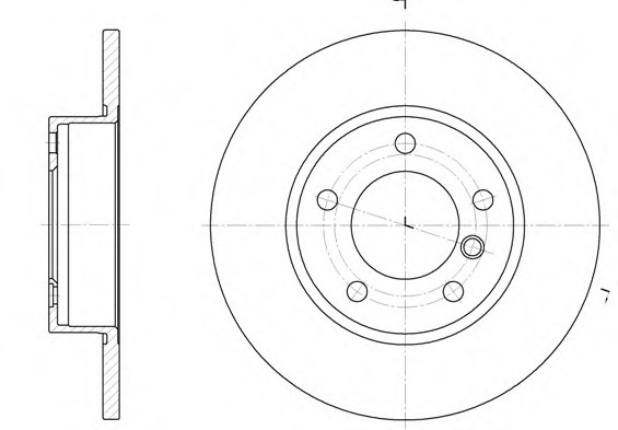 Disc frana # punte fata Bmw Z3 1995 1996 1997 1998 1999 # 6323 00 # ROADHOUSE