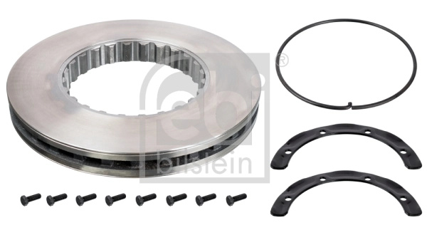 Disc frana punte fata Febi Bilstein VOLVO FM II 2012-2022 - 104674