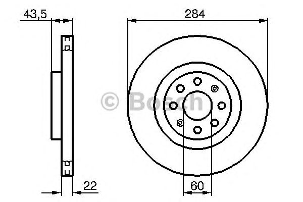 Disc frana punte fata OPEL ADAM/CORSA 06- - Cod intern: W20270152 - LIVRARE DIN STOC in 24 ore!!!