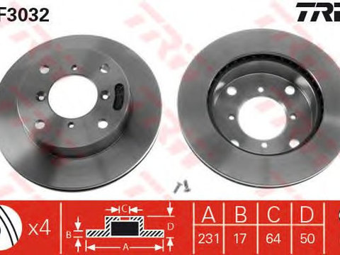 Disc frana punte fata SUZUKI SWIFT - Cod intern: W20009318 - LIVRARE DIN STOC in 24 ore!!!