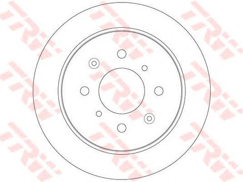 Disc frana punte spate HONDA CITY 08-/JAZZ 02-/08- 239MM 33,3 - Cod intern: W20010014 - LIVRARE DIN STOC in 24 ore!!!