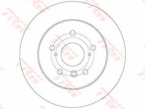 Disc frana punte spate LEXUS ES 3,5 06-12 - Cod intern: W20009918 - LIVRARE DIN STOC in 24 ore!!!