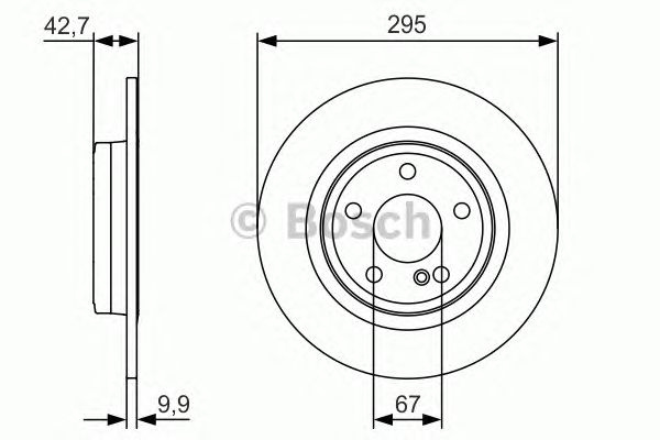 Disc frana punte spate MERCEDES X117/C117/W176/W246/X156 1,5-2,2 12-20295 X 10 44 (mm) - Cod intern: W20270046 - LIVRARE DIN STOC in 24 ore!!!