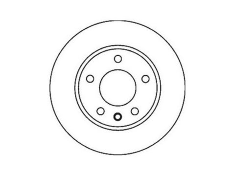 Disc frana punte spate VW Golf VI, Audi A1, A3, Seat Ibiza, Leon, Skoda Fabia