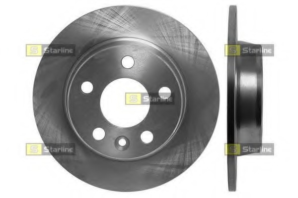 Disc frana # puntea spate Seat Alhambra 1996 1997 1998 1999 2000 2001 2002 2003 2004 2005 2006 2007 2008 2009 2010 # PB 1216 # STARLINE