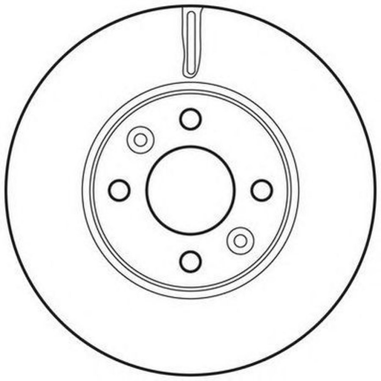 Disc frana RENAULT CLIO Grandtour IV JURID 562636JC