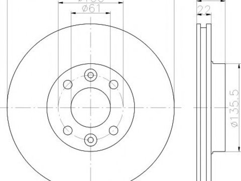 Disc frana RENAULT CLIO IV (2012 - 2016) Textar 92255203