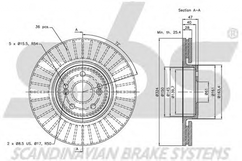 Disc frana RENAULT ESPACE IV JK0 1 sbs 1815313933