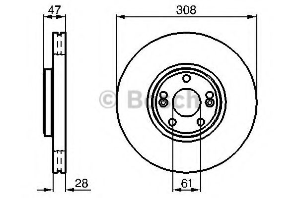 Disc frana RENAULT LAGUNA II (BG0/1) (2001 - 2016)