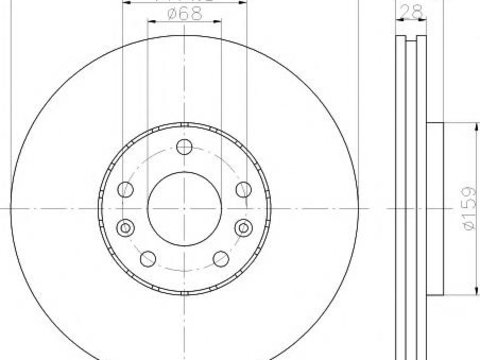 Disc frana RENAULT LAGUNA III (BT0/1), RENAULT LAGUNA III Sportour (KT0/1), RENAULT LAGUNA cupe (DT0/1) - TEXTAR 92195403