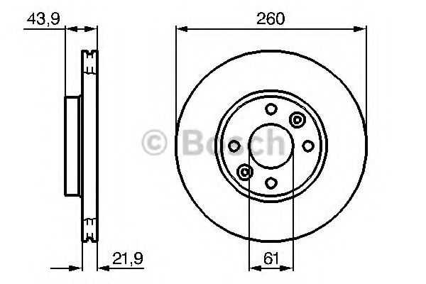 Disc frana RENAULT MEGANE II (BM0/1, CM0/1) (2002 