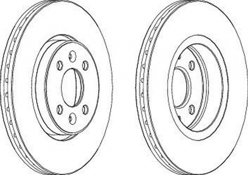 Disc frana RENAULT MEGANE II combi KM0 1