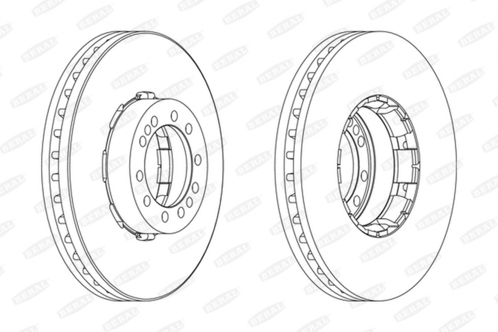 Disc frana RENAULT TRUCKS Midlum BERAL BCR185A