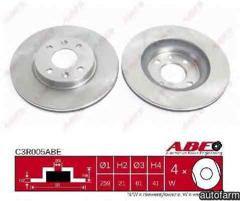 Disc frana RENAULT TWINGO I C06 ABE C3R005ABE
