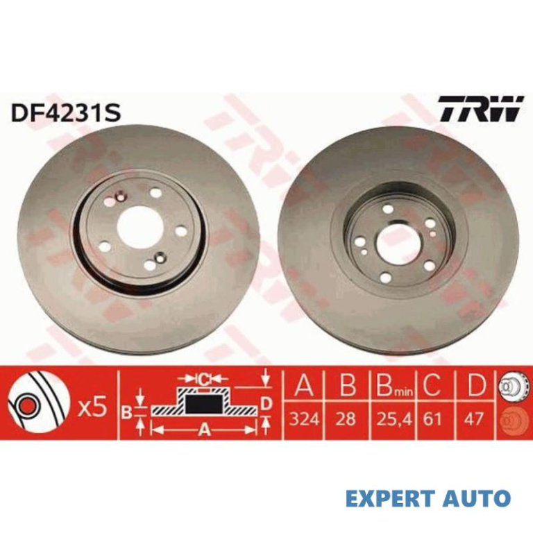 Disc frana Renault VEL SATIS (BJ0_) 2002-2016 #3 0986478972