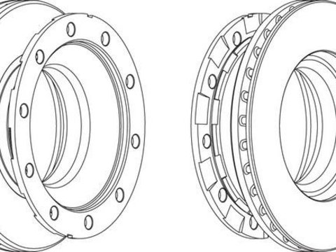 Disc frana SCHMITZ CARGOBULL - produs nou