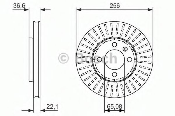 Disc frana SEAT Mii (KF1_) (2011 - 2016) Bosch 0 986 479 776