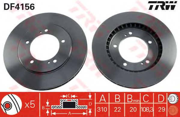 Disc frana SUZUKI GRAND VITARA XL-7 I (FT) - Cod i