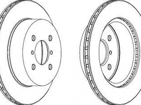 Disc frana SUZUKI IGNIS II FERODO DDF1287