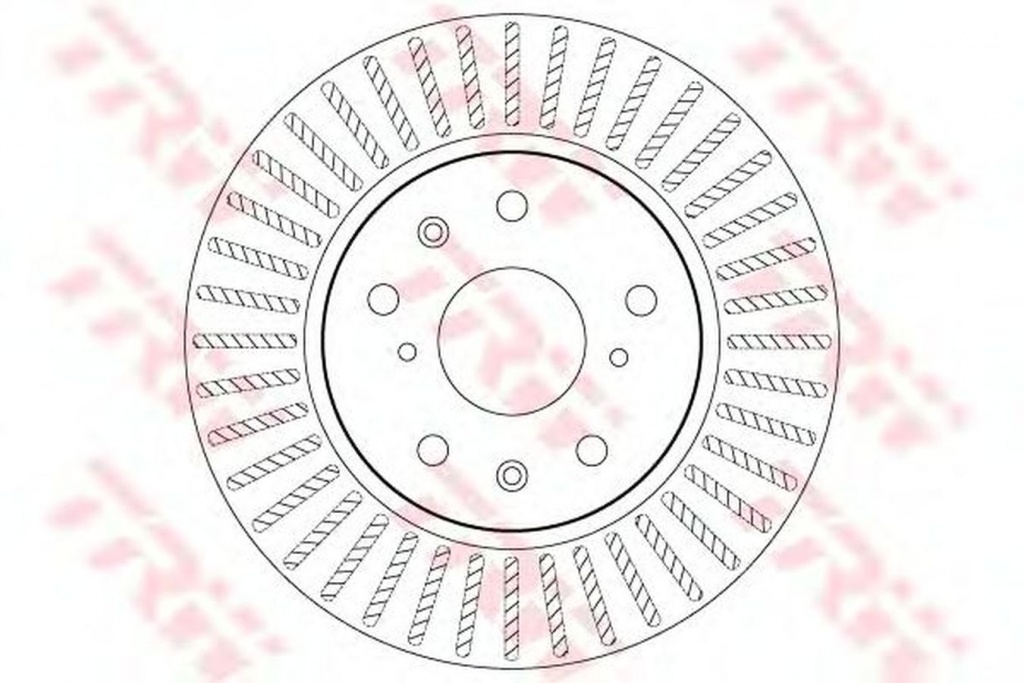 Disc frana SUZUKI SWIFT III MZ EZ TRW DF7398