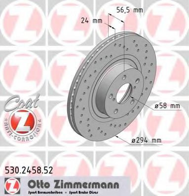 Disc frana TOYOTA GT 86 cupe (ZN6_) (2012 - 2016) 