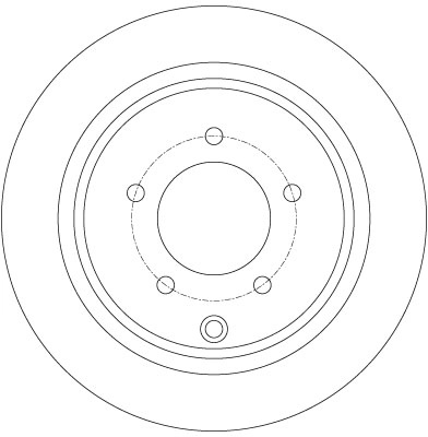 Disc frana TRW CITROËN C4 AIRCROSS 2012-2017 - DF6177