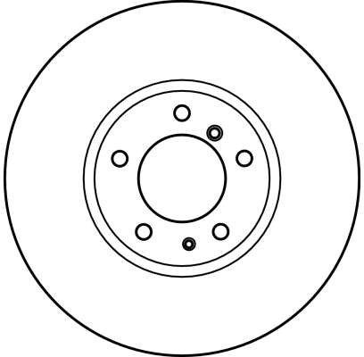 Disc frana TRW DF2602S compatibil cu BMW