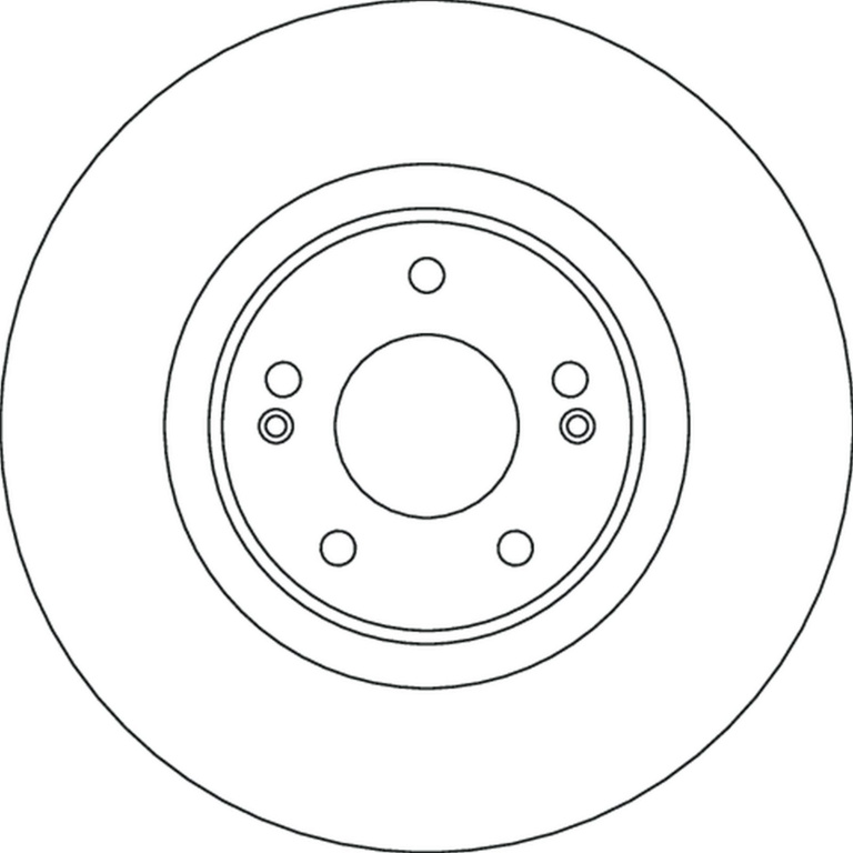 Disc frana TRW DF4632S pentru HYUNDAI SANTA FE IV (TM, TMA), SORENTO IV (MQ4, MQ4A) de la 2020
