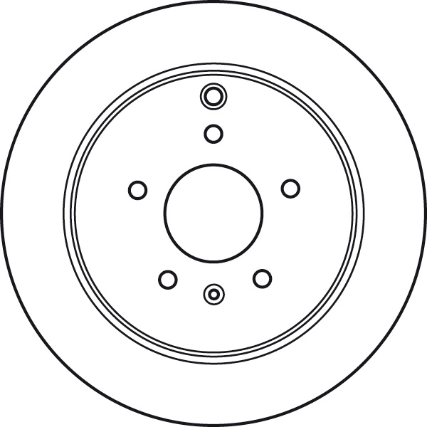 Disc frana TRW DF6024 pentru OPEL ANTARA