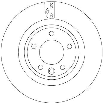 Disc frana TRW DF6956S pentru LAND ROVER DISCOVERY V (L462) 2016-2025