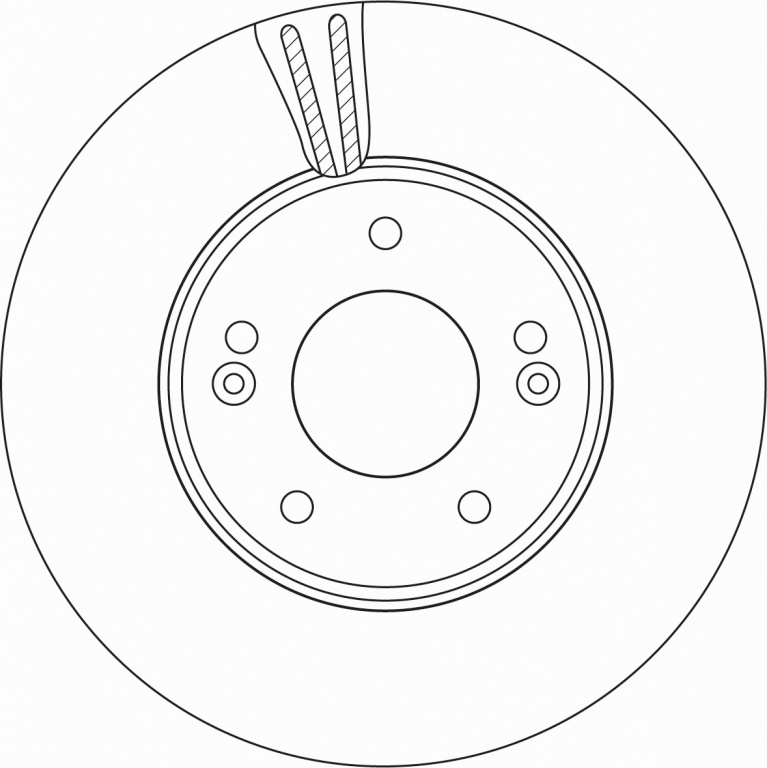 Disc frana TRW KIA CEED (CD) 2018-2025 - DF6966