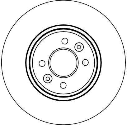 Disc frana TRW RENAULT MEGANE Scénic (JA0/1_) 1996-1999 - DF4110