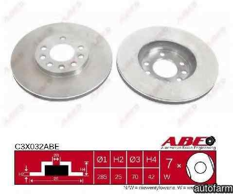Disc frana VAUXHALL ASTRA Mk IV G hatchback ABE C3X032ABE